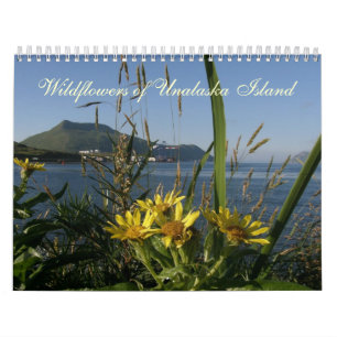Calendrier Fleurs sauvages d'île d'Unalaska