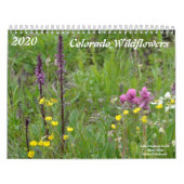 Calendrier Fleurs sauvages du Colorado (Protection)