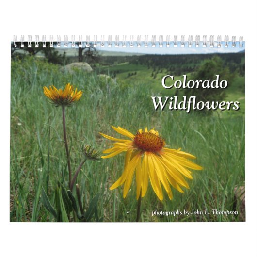 Calendrier Fleurs sauvages du Colorado (Protection)