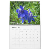 Calendrier Fleurs sauvages du Colorado (Feb 2027)