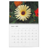 Calendrier Fleurs tropicales (Mar 2027)