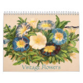 Calendrier Fleurs vintages (Protection)