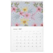 Calendrier floral (Jan 2027)