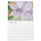 Calendrier FLORAL (Feb 2026)