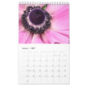 Calendrier floral (Jan 2027)