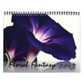 Calendrier floral 2013 de photographie (Protection)