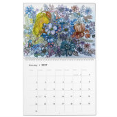 Calendrier floral 2023 Aquarelle (Jan 2027)