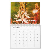 Calendrier floral 2024 (Mar 2026)