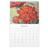 Calendrier floral 2025 (Mar 2027)