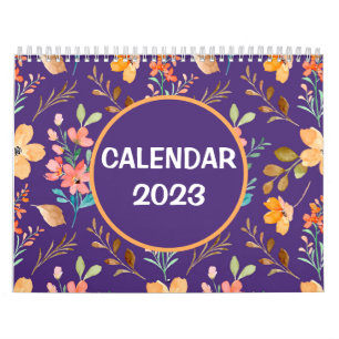 Calendrier floral 2025