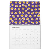 Calendrier floral 2025 (Jan 2027)