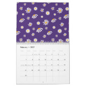 Calendrier floral 2025 (Feb 2027)