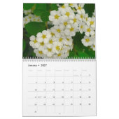 Calendrier floral 2027 (Jan 2027)