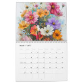 Calendrier Floral Beauté en Fleur pour Chaque Mois (Mar 2027)