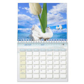 Calendrier Floral coloré 2021 (Jan 2027)