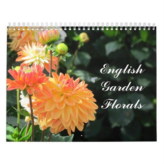 Calendrier floral de jardin anglais (Protection)