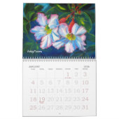 Calendrier floral de l'art 2011 d'ArtbyMarion (Jan 2026)