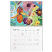 Calendrier floral des dessins originaux (Feb 2027)