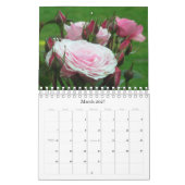 Calendrier floral des roses 2011 roses (Mar 2027)