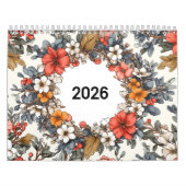Calendrier 🌸📅 Floral Dreams 2026 🌿✨ (Protection)