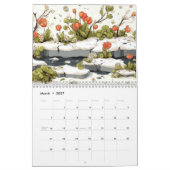 Calendrier 🌸📅 Floral Dreams 2026 🌿✨ (Mar 2027)