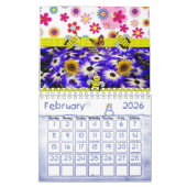 Calendrier Floral Elephant Flowers 2021 (Feb 2026)