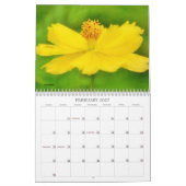 Calendrier Floral Fleurs Jaunes (Feb 2027)