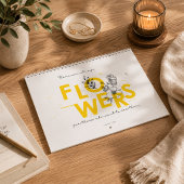Calendrier floral inspirant 2025