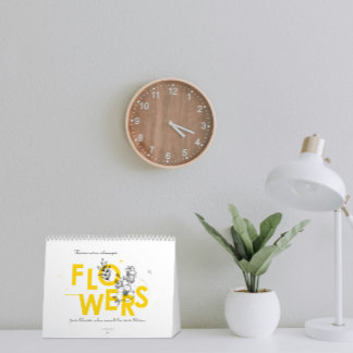 Calendrier floral Inspirationnel 2025