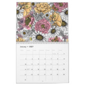 Calendrier Floral mix Calendar (Jan 2027)