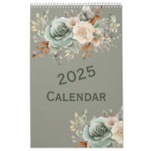 Calendrier floral Neutre 2025 (Protection)