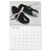 Calendrier Floral noir & blanc et vie morte (Mar 2027)