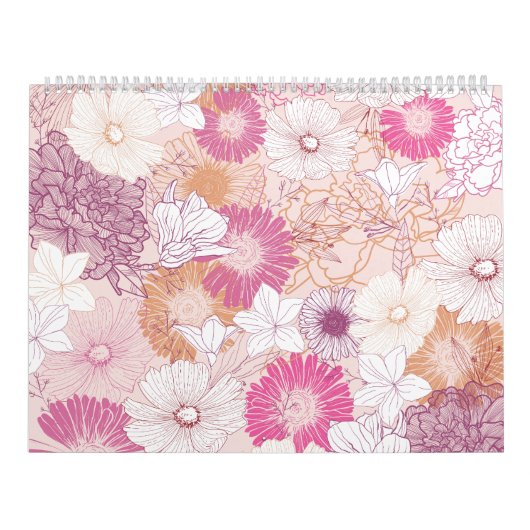 Calendrier Floral sans joint (Protection)