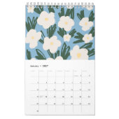Calendrier Floral Small 2025 (Jan 2027)