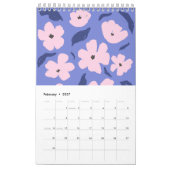 Calendrier Floral Small 2025 (Feb 2027)