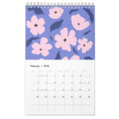 Calendrier Floral Small 2025 (Feb 2026)