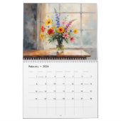 Calendrier Floral Still Life AI-generated Images (Feb 2026)