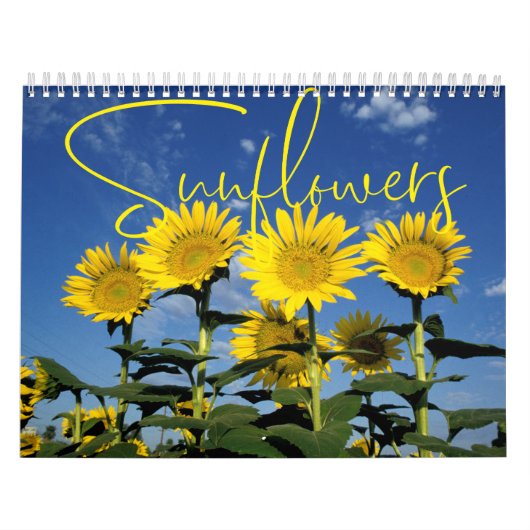Calendrier floral Sunny Sunflower (Protection)