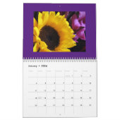 Calendrier floral Sunny Sunflower (Jan 2026)