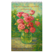 Calendrier Floral Whispers of 2026 (Jan 2027)