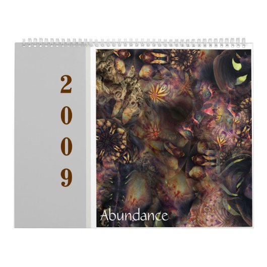 Calendrier Flore 2009 d'abondance (Protection)
