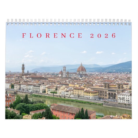 Calendrier Florence 2026 (Protection)