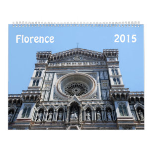 Calendrier Florence, Italie 2015