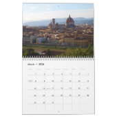 Calendrier Florence Italie photographie (Mar 2026)