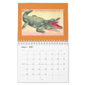 Calendrier FLORIDA, une année vintage (Mar 2027)