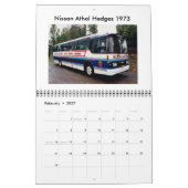 Calendrier Flotte d'autobus et d'autocars de Kirklands (Feb 2027)