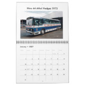 Calendrier Flotte d'autobus et d'autocars de Kirklands (Jan 2027)