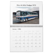 Calendrier Flotte d'autobus et d'autocars de Kirklands (Jan 2026)