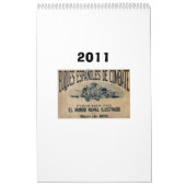 Calendrier Flotte espagnole 1898 (Protection)