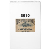 Calendrier Flotte espagnole 1898 (Protection)